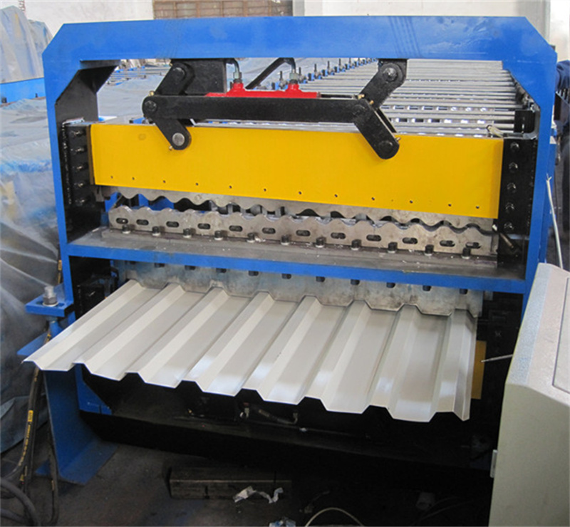 Corrugated Panel Double Layer Machine