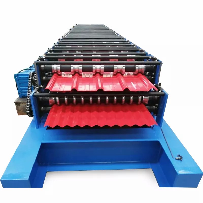 Roof Tile Forming Machine Glazed Tile Making Machine Steel Sheet Roll Former